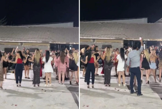 Əyləncə məclisində maraqlı anlar: Musiqiçi çəkiliş edənlərə xəbərdarlıq etdi - VİDEO