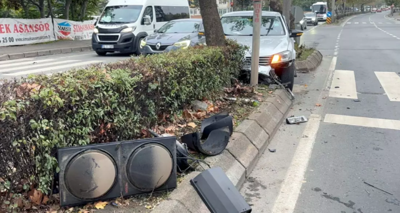 Sərxoş sürücü qəza törətdi