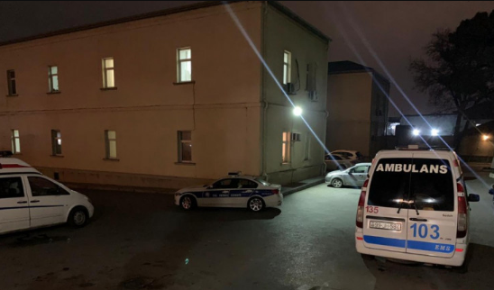 Bakıda polis əməkdaşı qəza törədərək KOMAYA DÜŞDÜ