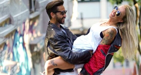 Əməliyyatsız cinsiyyət dəyişdirən Neslihan Doğrusöz sevgilisi ilə qucaqlaşaraq poz verdi