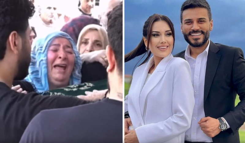 Can Polatın anası dəfn mərasimində Dilan Polatı günahlandırdı - VİDEO