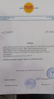 Yeddi yaşlı Aytən təcili əməliyyat olunmalıdır - FOTO