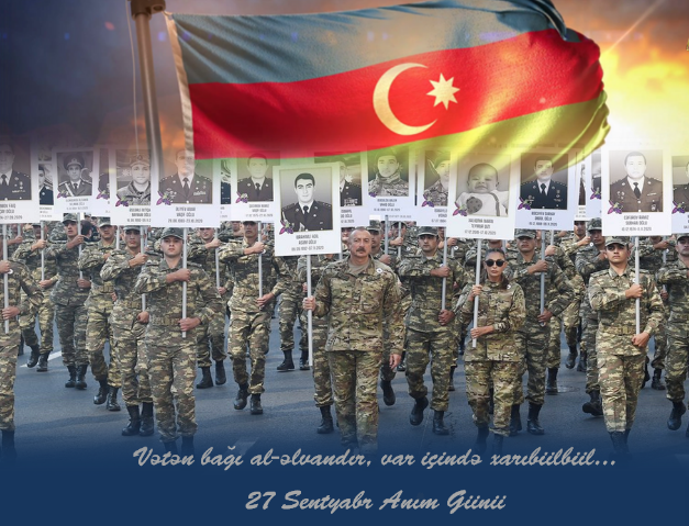 "27 Sentyabr Anım Günü bütün ağrısı, acısı və qüruru ilə dövlətçilik tariximizin ən şanlı səhifələrindən biridir" - DEPUTAT