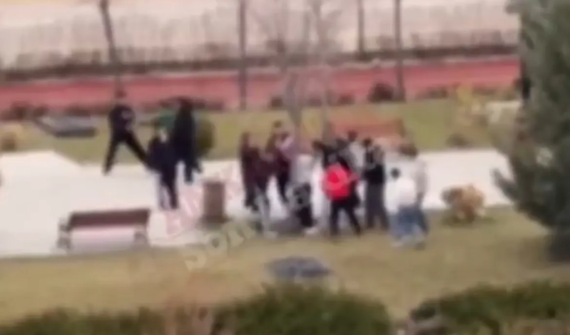 Uşaqlar öz yaşıdlarını ağaca bağlayıb işkəncə etdilər - VİDEO