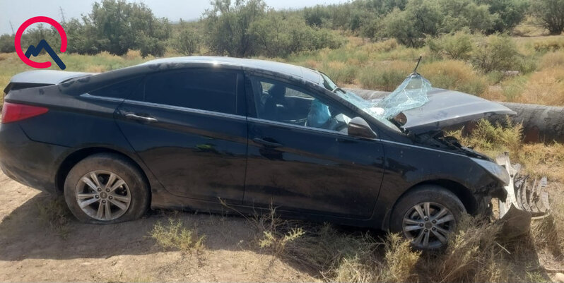 Qəzada özü öldü, oğlu yaralandı - Foto