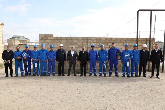 Salyanın Xıdırlı və Xocalı kəndlərində görülən işlər yerindəcə yoxlanıldı