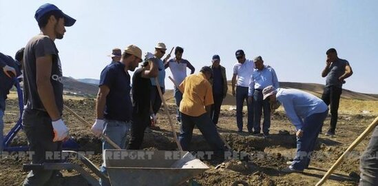 Cəlilabadda qədim məzarlıq aşkarlanıb - FOTO