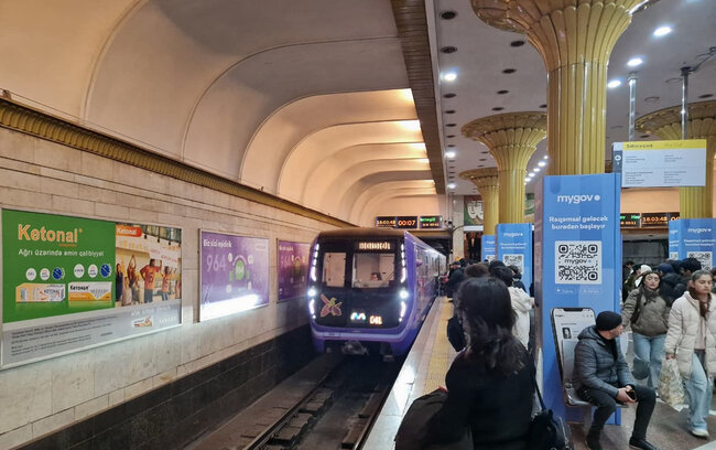 Bayram günlərində metroda iş rejimi dəyişəcək