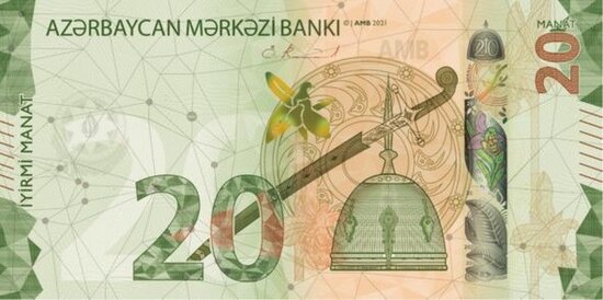 20 manatlıq əsginas və 20 qəpiklik metal pullar yeniləndi - FOTO