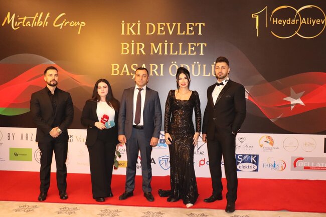 "İki devlet bir millet başarı ödülleri" öz sahiblərinə təqdim olundu- FOTO/VİDEO