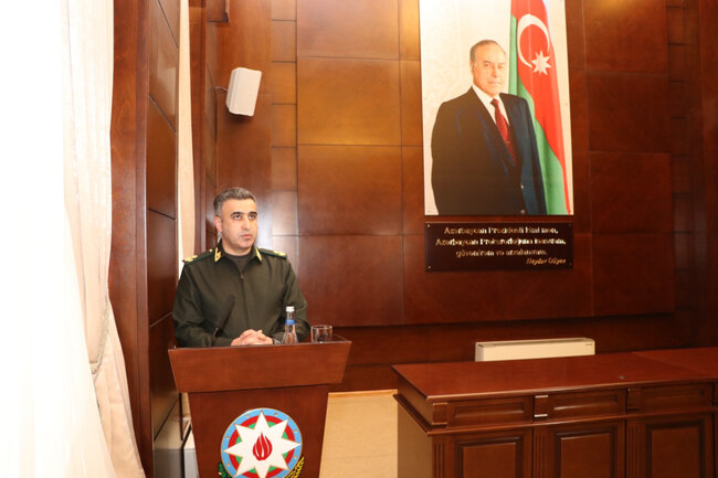 Hərbi Prokurorluqda Ümummilli Lider Heydər Əliyevin anım gününə həsr olunan tədbir keçirildi (FOTO)