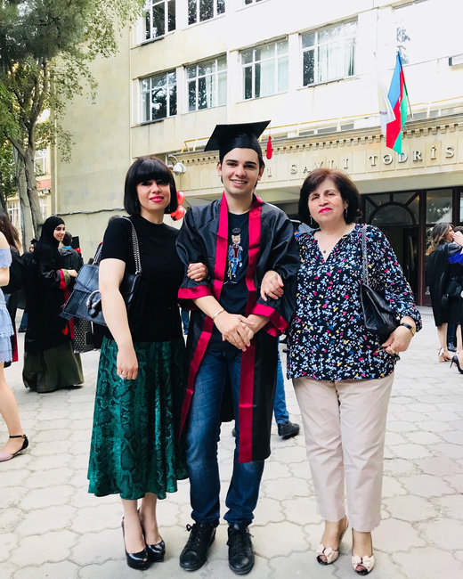 Mədət Quliyevin oğlu məzun oldu - FOTOLAR