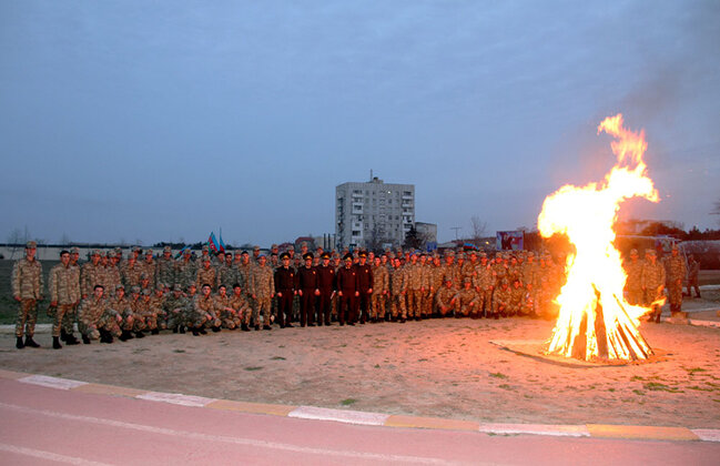 Ordumuz Novruzu belə qarşıladı - Video