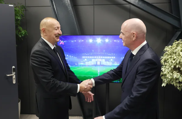Prezident İlham Əliyev FIFA U-15 dünya çempionatının və festivalının açılış mərasimini izləyib - YENİLƏNİB+Foto/Video