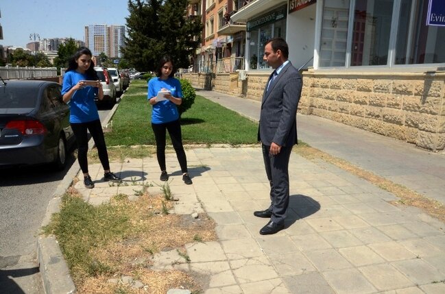 Birgə monitorinqlər Binəqədi rayonunda davam etdirilib