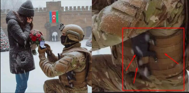 Şuşada evlilik təklifi fotosu: realdır, ya qurama?