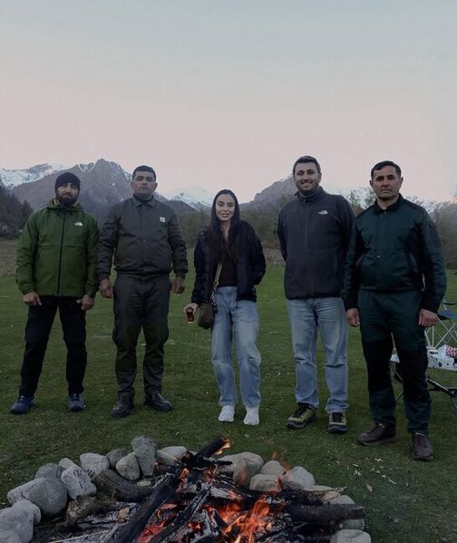 Leyla Əliyeva İsmayıllı səfərindən fotolar paylaşdı