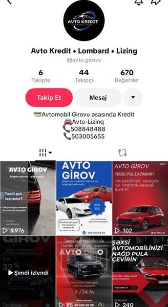 Qanunsuz lizinq, yüksək faiz - "Avto Kredit" qanunları necə pozur?