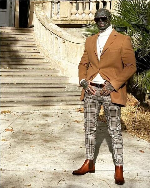 Yadplanetlilərə bənzəmək üçün görün nə etdi - FOTOLAR