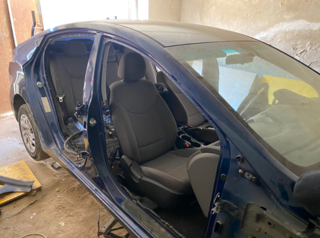 Bakıda "Hyundai Elanantra"nı icarəyə götürüb BU HALA saldı - AXTARIŞDADIR - FOTO