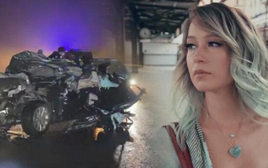 Məşhur müğənni qəzaya düşdü, sevgilisi öldü - VİDEO