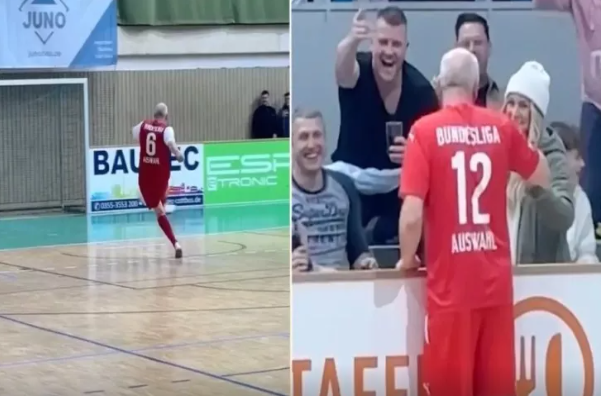 "Bavariya"nın əfsanəsi 57 yaşında futzaloynayır: azarkeşdən pivə istədi