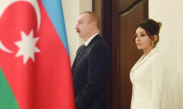 İlham Əliyev və Mehriban Əliyeva Gəncədə III MDB Oyunlarının açılış mərasimini izləyiblər