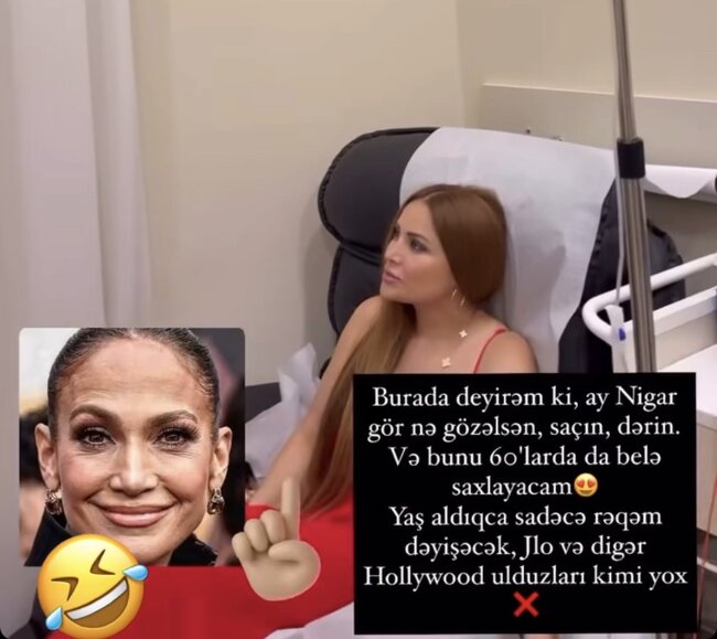 "Özümü 60 yaşlarımda da belə saxlayacağam"