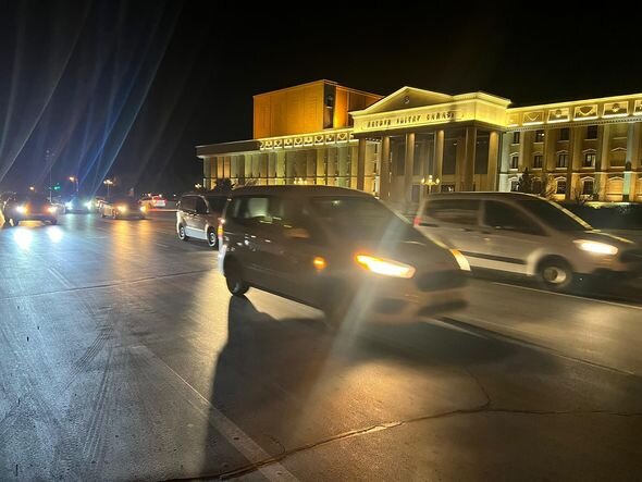 Naxçıvanda İlham Əliyevə dəstək yürüşü keçirilir - FOTO