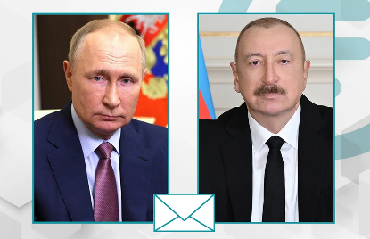 Vladimir Putin İlham Əliyevi təbrik etdi