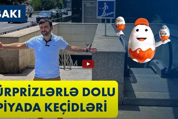 Şəhərin mərkəzində əlverişsiz küçələr - VİDEO