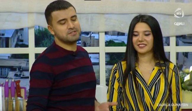İkinci dəfə evlənən azərbaycanlı aparıcı xanımı ilə EFİRƏ GƏLDİ - FOTO