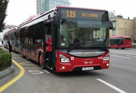 125 nomreli avtobus hara gedir