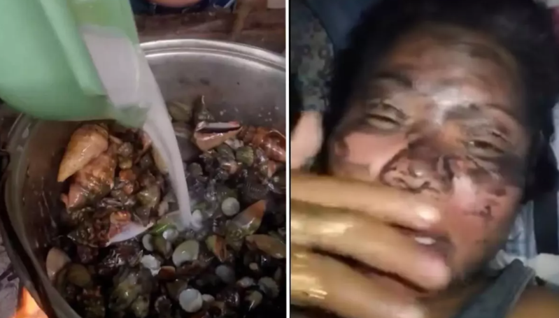 Zəhərli xərçəng yeyən blogger iki gün sonra həyatını itirdi - VİDEO