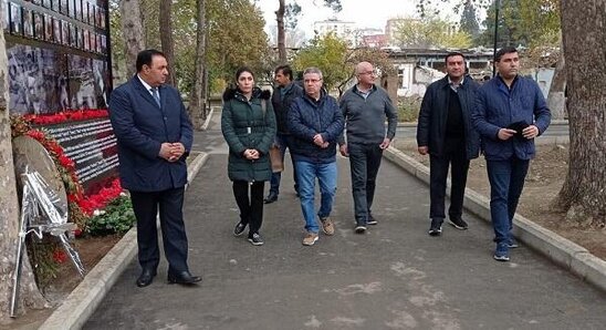 Braziliyalı senator Gəncədə terrorun baş verdiyi ərazidə