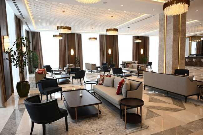Prezident İlham Əliyev "Xankəndi" hotelinin açılışında iştirak edib
