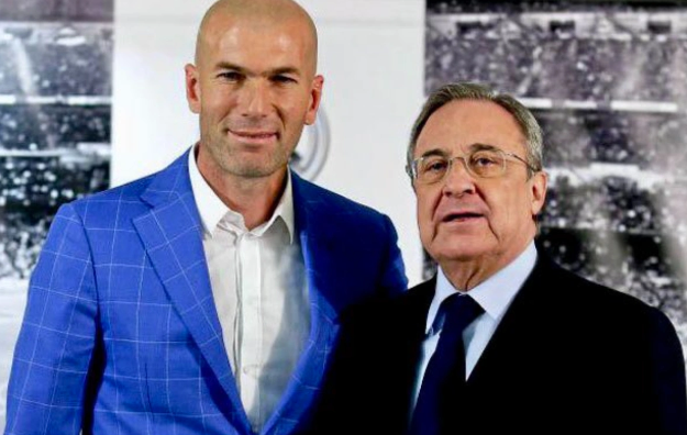 Florentino Peres Zidanla bağlı hərəkətə keçdi