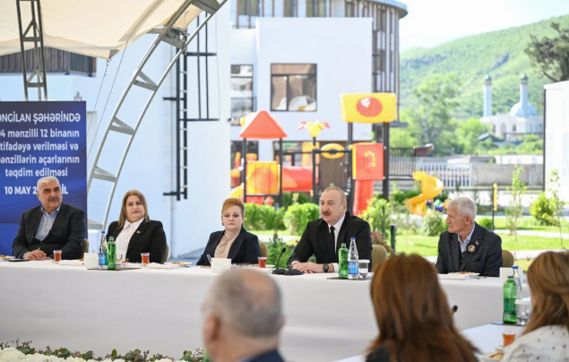 İlham Əliyev: "44 gün ərzində bizə təzyiq göstərənlər arasında nüvə dövlətləri var idi"