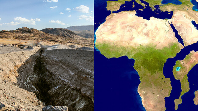 Afrikada "yeni okean" yaranır - Qitə tədricən parçalanır