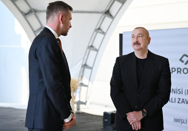 İlham Əliyev İmişliyə getdi - Fotolar