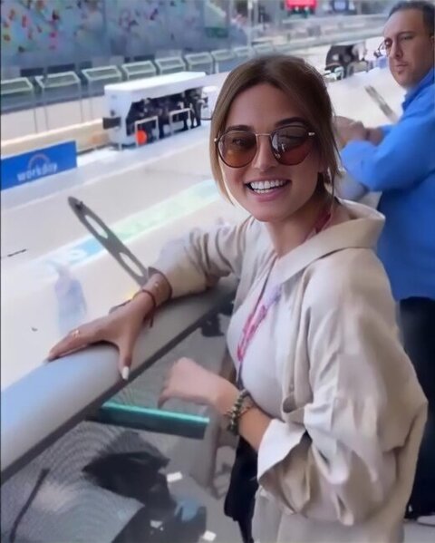 Mələkxanım Əyyubovanın qızı ilk dəfə "Formula-1"də - VİDEO