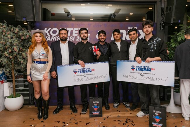 "Bizon Max Kokteyl Yarışması 2026" uğurla başa çatıb