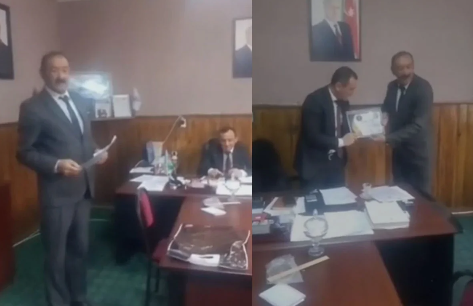 Gədəbəydə məmura "mükafat" verən şəxs həbs olundu