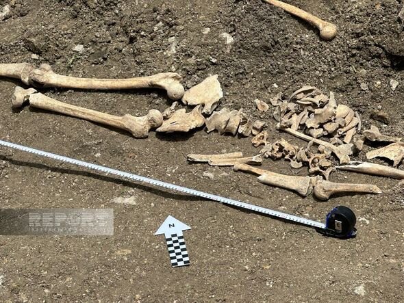 Şuşa həbsxanasının ərazisində kütləvi məzarlıq aşkarlanıb - FOTO