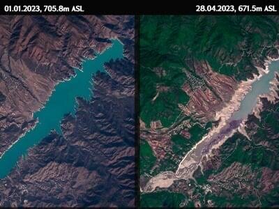 Sərsəngi qurudan separatçı rejim Azərbaycanı ittiham edir - həyasızlığın FOTOSU