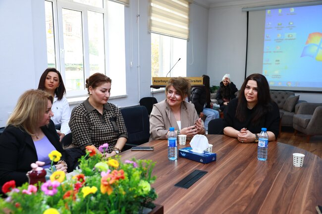 ADU-da "Qərbi Azərbaycan: soyqırıma məruz qalan tarixi-mədəni irsimiz" mövzusunda tədbir keçirilib - FOTOLAR