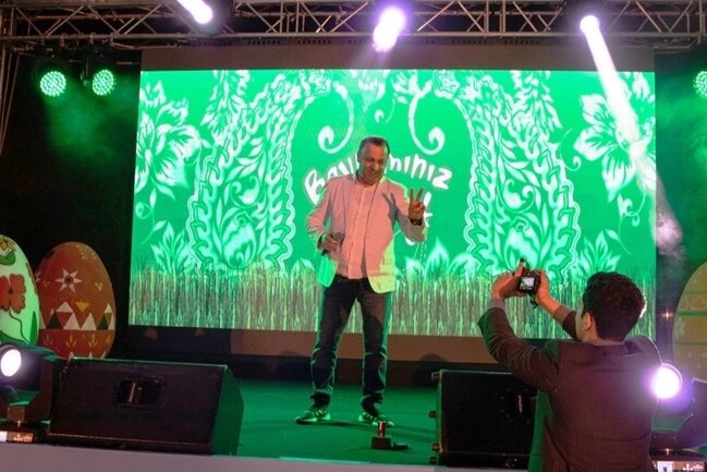 Nərimanov rayonunda Novruz coşqusu - FOTOLAR