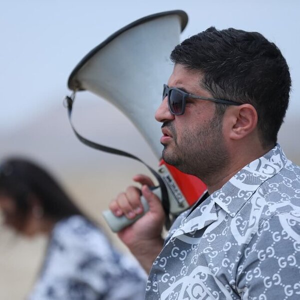 AzTV Mübariz İbrahimov haqqında FİLM ÇƏKİR - FOTO-VİDEO