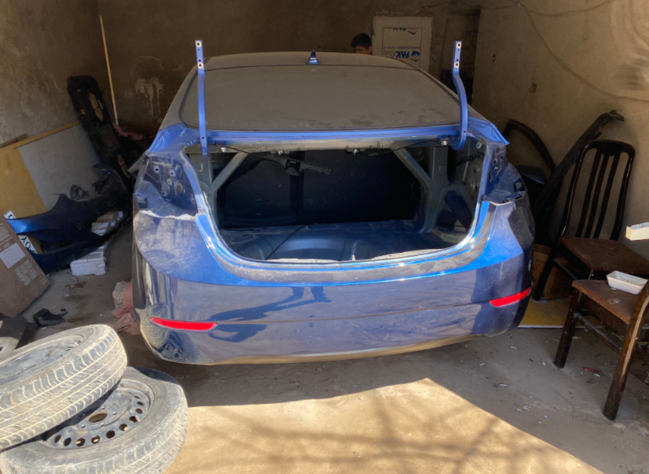 Bakıda "Hyundai Elanantra"nı icarəyə götürüb BU HALA saldı - AXTARIŞDADIR - FOTO