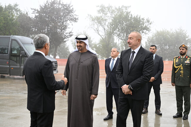 Prezidentlər Şuşada Milli Xalça Muzeyində - Fotolar - Yenilənib